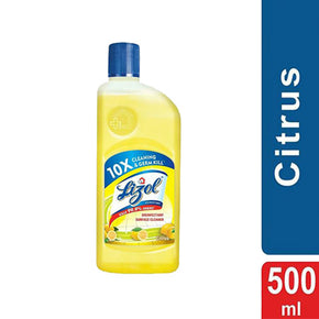 Lizol Disinfectant Surface Cleaner Citrus 500ML