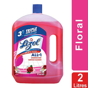 Lizol Disinfectant Surface Cleaner Floral 2L