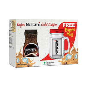 Nescafe Classic Instant Coffee 100G Jar (Free Frappe Mug)