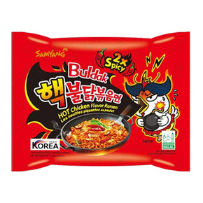 Samyang Buldak 2x Spicy Hot Chicken Flavour Ramen 140G