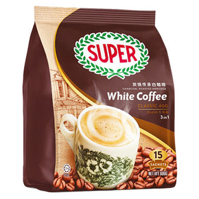 Super White Coffee 3-in-1 Classic 600G (40G X 15's)