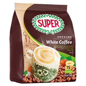 Super White Coffee 3-in-1 Hazelnut 540G (36G X 15's)
