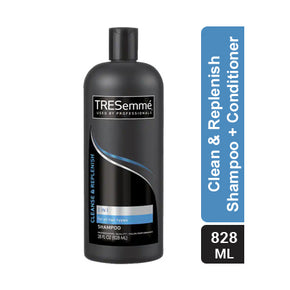 TRESemme 2-In-1 Clean & Replenish Shampoo + Conditioner 828ML