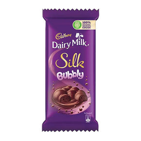 Cadbury Dairy Milk Silk Bubbly 120G