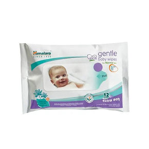 Himalaya Gentle Baby Wipes (12 wipes)