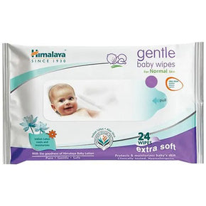 Himalaya Gentle Baby Wipes (24 wipes)