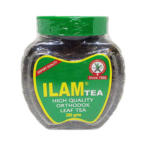 Ilam High Quality Orthodox Leaf Tea 200G Jar