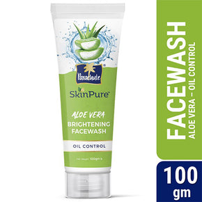 Parachute Skin Pure Aloe Vera Brightening Oil Control Face Wash 100G