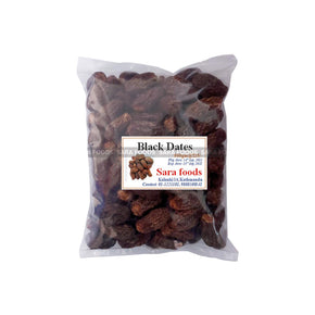 Sara Foods Dry Black Dates 100g